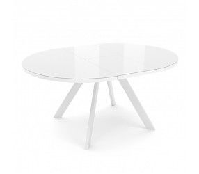 OLIVER стекло - стол обеденный раскладной